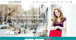 Desktop Screenshot of lulabrown.com
